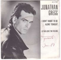 Jonathan Gregg  --  I Don`t want to be   Single7